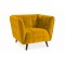 Крісло CASTELLO 1 VELVET карі BLUVEL 68 / венге Signal