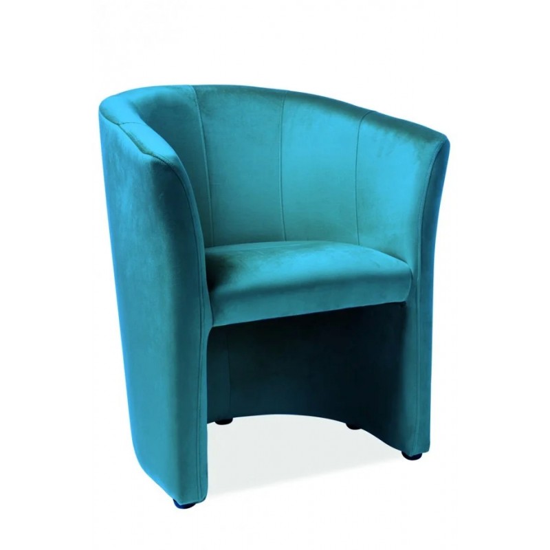 Крісло TM-1 Velvet Бірюзовий Signal