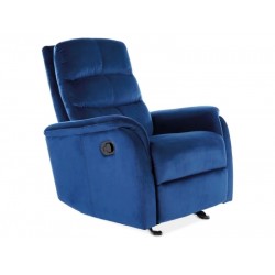 Крісло розкладне JOWISZ VELVET синій BLUVEL 86 Signal
