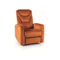 Крісло розкладне KRONOS VELVET цинамон BL.4215 Signal