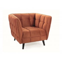 Крысло CASTELLO 1 VELVET цинамон/венге BL.4215 Signal