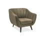 Крісло ELITE 1 VELVET Оливковий BLUEVEL 77 / венге ELITE1V77OL Signal Крісло ELITE 1 VELVET Оливковий BLUEVEL 77 / венге ELITE1V77OL Signal