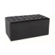 Пуф LORI 2 VELVET чорний BL.19 Signal