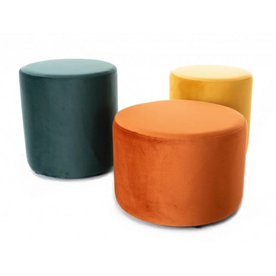 Пуф DOTI C VELVET чорний BL.19 d.33 DOTICV19 Signal Пуф DOTI C VELVET чорний BL.19 d.33 DOTICV19 Signal