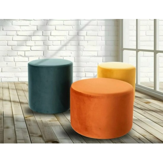 Пуф DOTI C VELVET чорний BL.19 d.33 DOTICV19 Signal Пуф DOTI C VELVET чорний BL.19 d.33 DOTICV19 Signal
