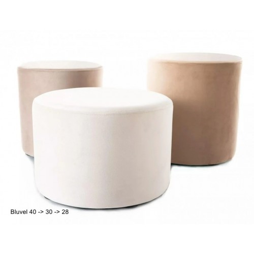 Пуф DOTI C VELVET св.беж BL.30 d.33 DOTICV30 Signal