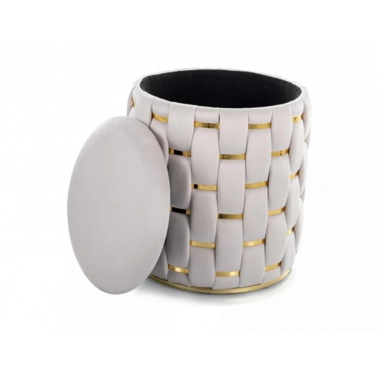 Пуф TIARA VELVET світлий беж Тк.250 TIARAVJBE Signal Пуф TIARA VELVET світлий беж Тк.250 TIARAVJBE Signal
