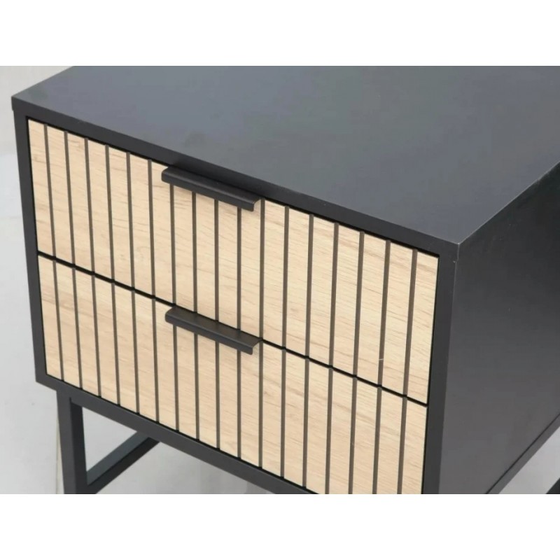 Тумба MAGO S1 48х40 дуб / чорний мат MAGOS1 Signal