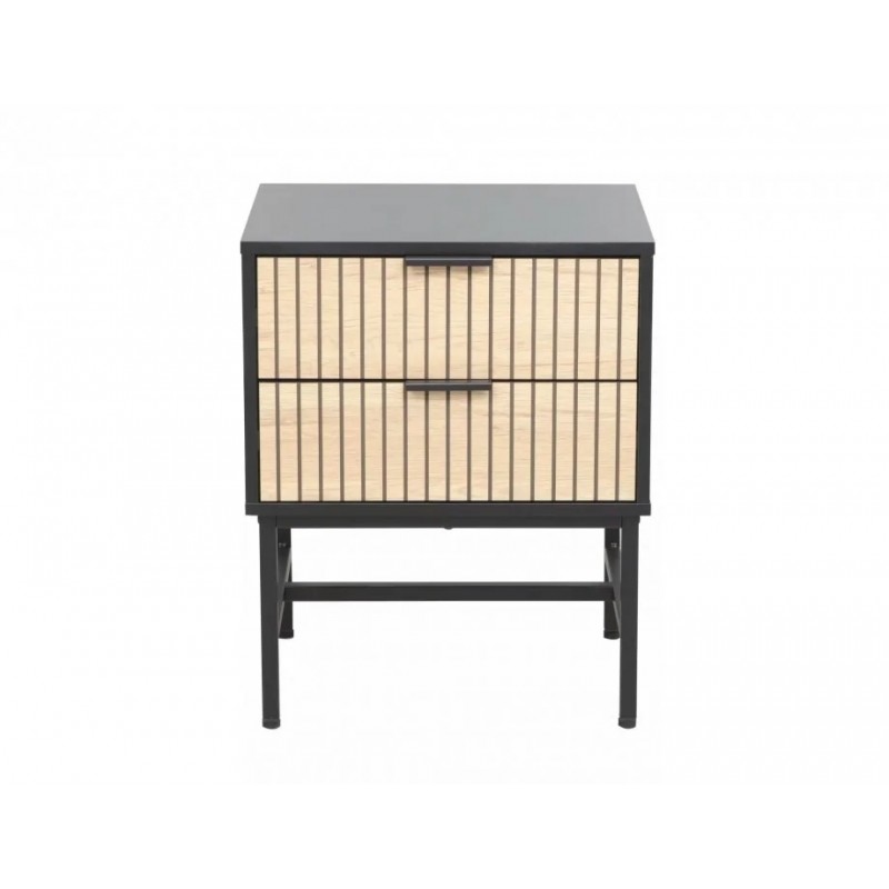 Тумба MAGO S1 48х40 дуб / чорний мат MAGOS1 Signal