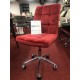 Компютерне крісло поворотне Q-020 Velvet Бордовий Signal