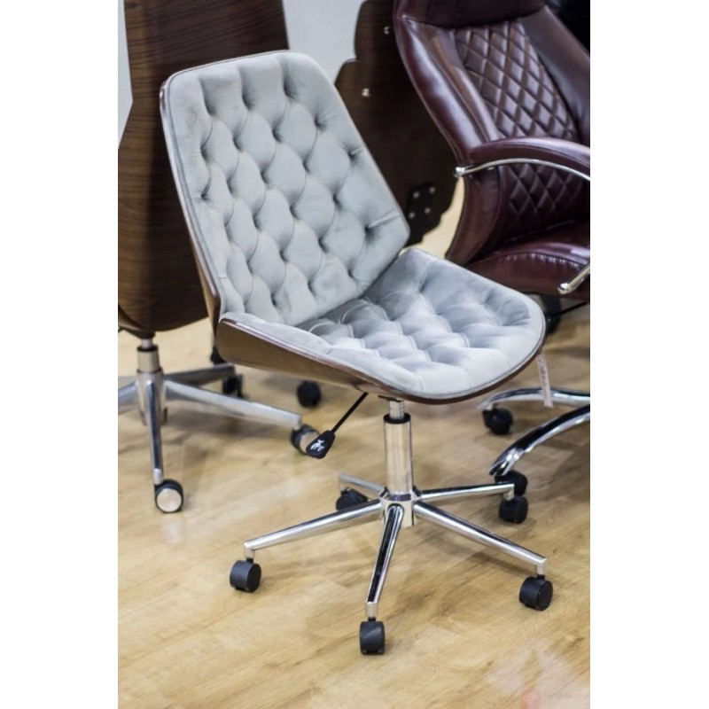 Крісло Arizona Velvet Сірий Signal