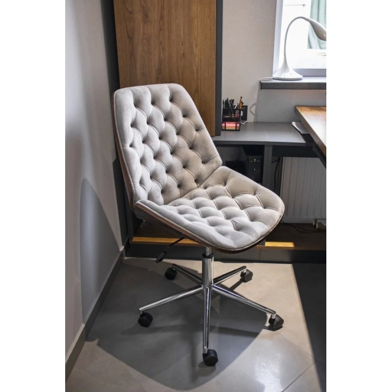 Крісло Arizona Velvet Сірий Signal