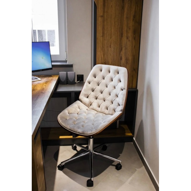 Крісло Arizona Velvet Сірий Signal