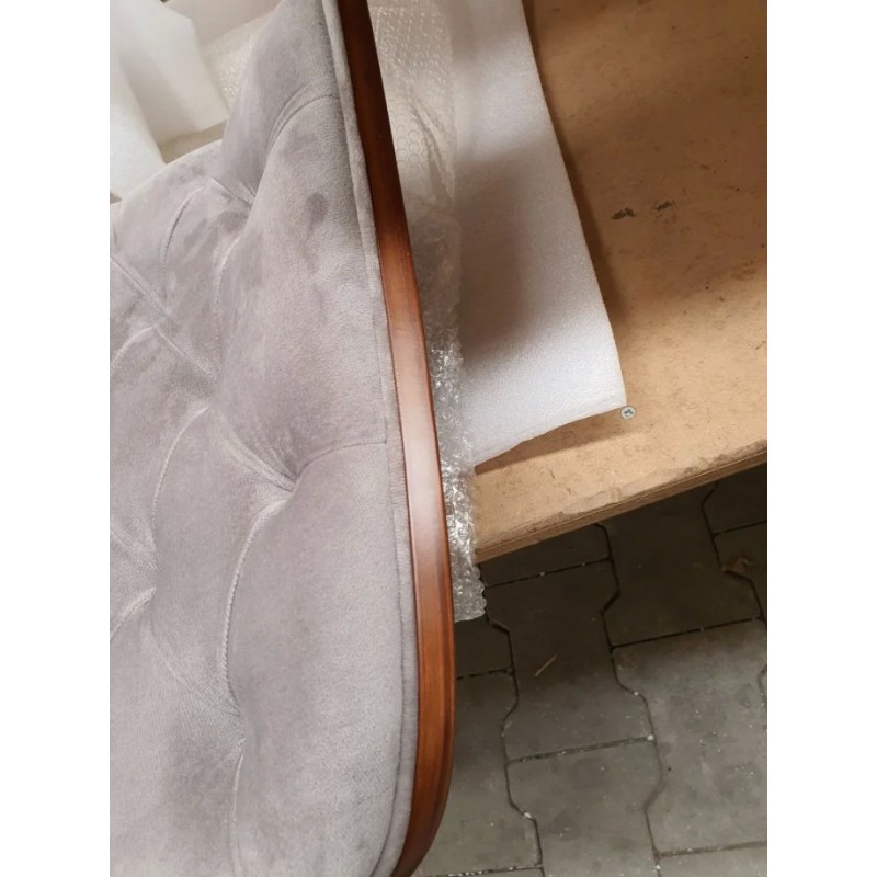 Крісло Arizona Velvet Сірий Signal