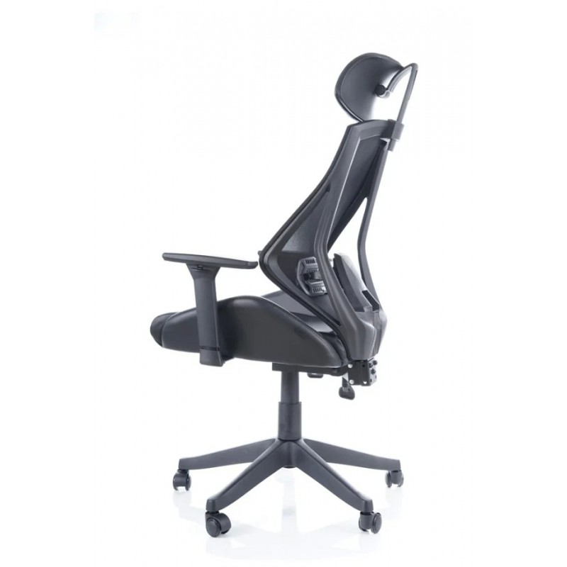 Офісне крісло поворотне Q-406 Чорний Signal