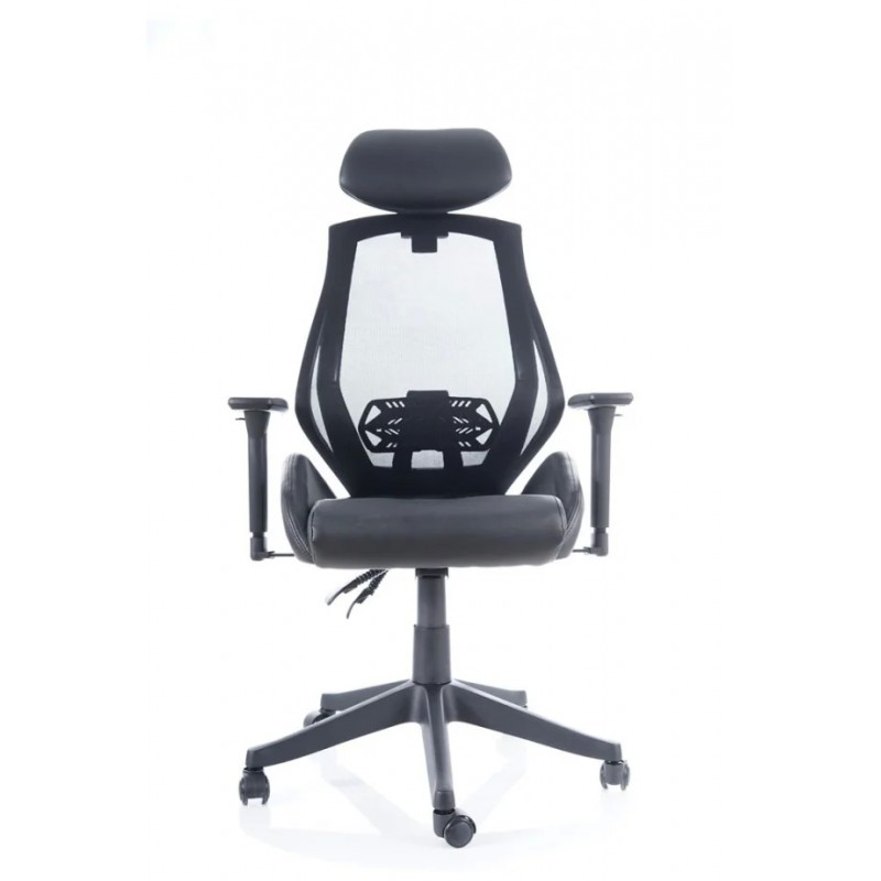 Офісне крісло поворотне Q-406 Чорний Signal