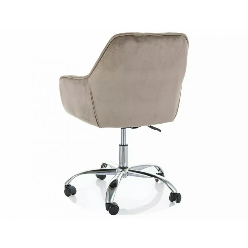 Комп'ютерне крісло Q-190 VELVET Темно-бежевий BLUVEL 40 OBRQ190VCBE Signal