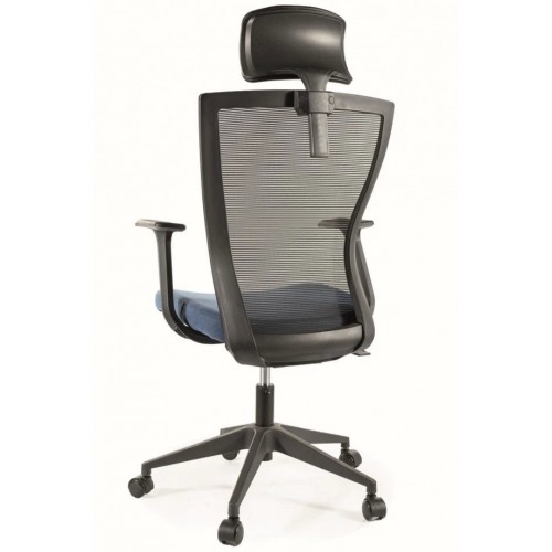 Комп'ютерне крісло Q-328H Чорний / Синій OBRQ328HCN Signal