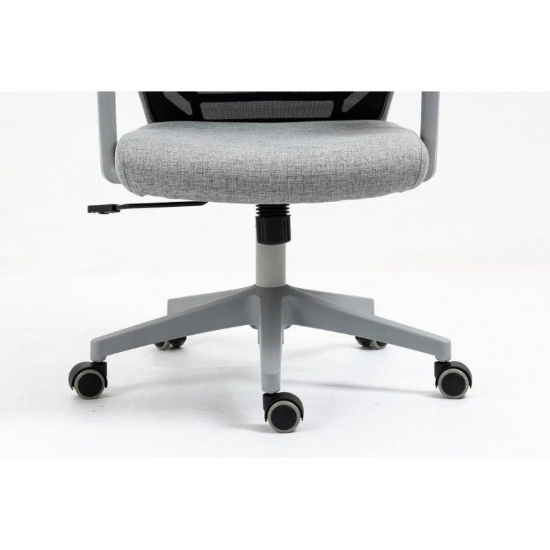 Комп'ютерне крісло поворотне Q-320 Чорний/Сірий OBRQ320CS Signal