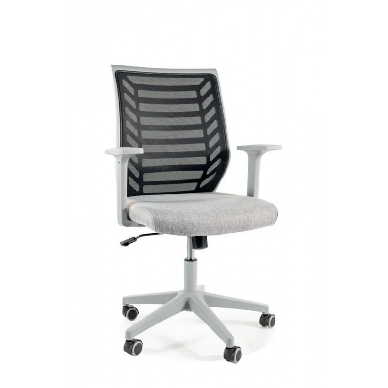 Комп'ютерне крісло поворотне Q-320 Чорний/Сірий OBRQ320CS Signal