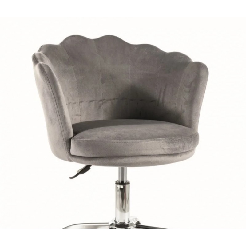 Комп'ютерне крісло поворотне ROSE VELVET Сірий OBRROSEVSZ Signal
