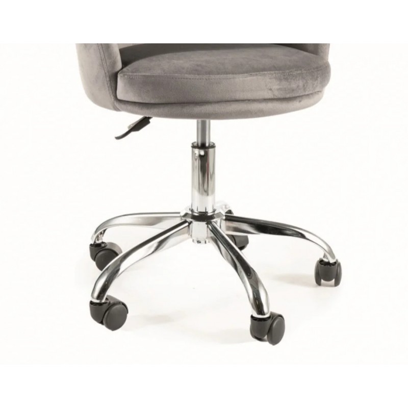 Комп'ютерне крісло поворотне ROSE VELVET Сірий OBRROSEVSZ Signal
