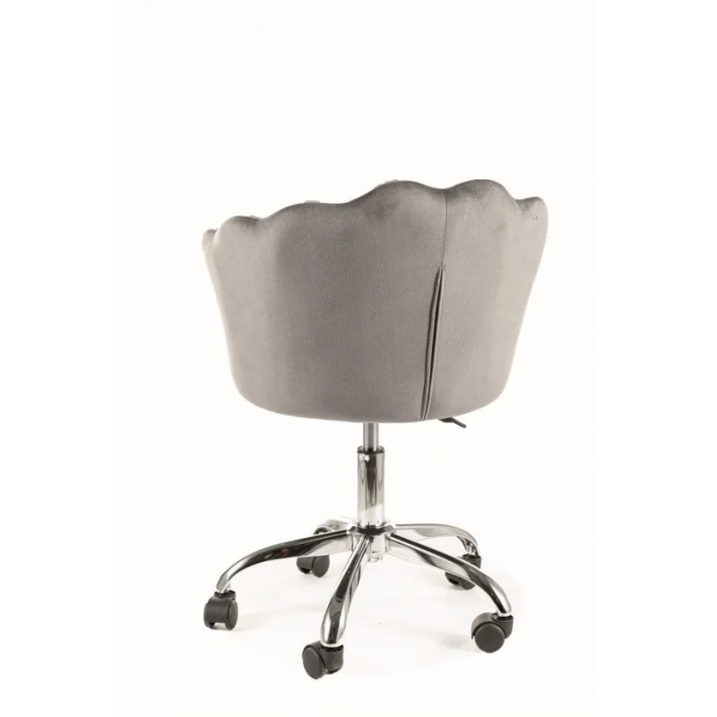 Комп'ютерне крісло поворотне ROSE VELVET Сірий OBRROSEVSZ Signal