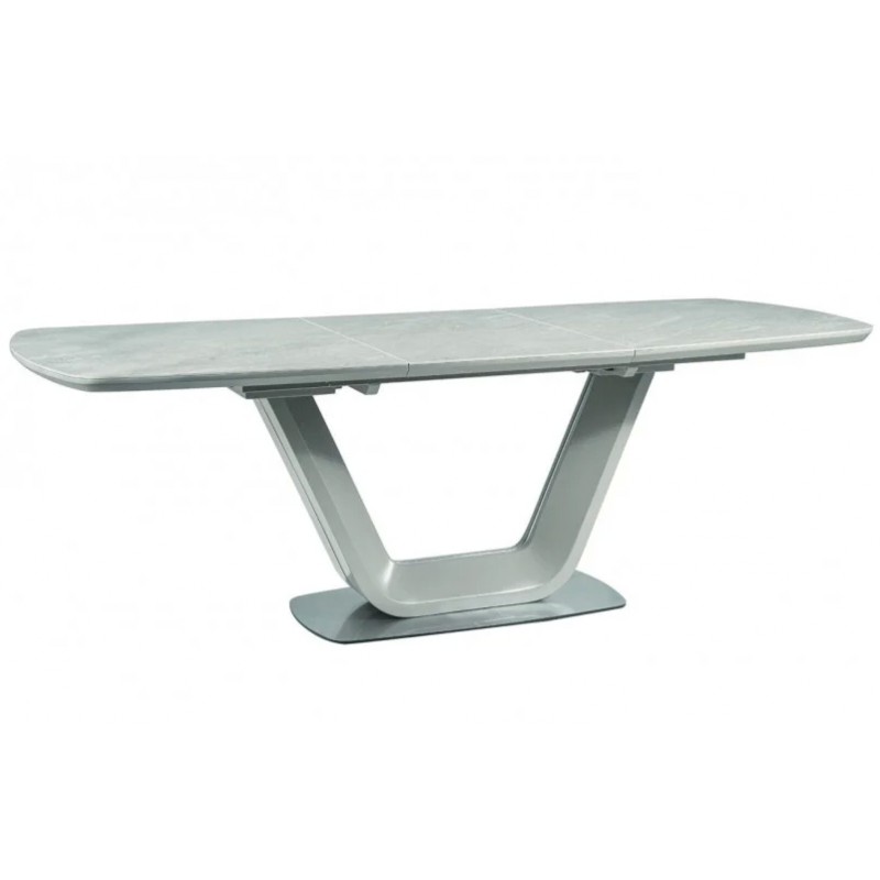 Стіл обідній Armani Ceramic 160(220)х90 Сірий Signal