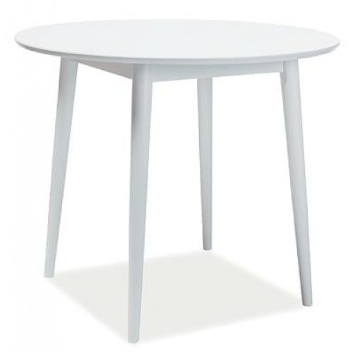 Стіл обідній Larson 90x90 Білий Signal