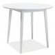 Стіл обідній Larson 90x90 Білий Signal