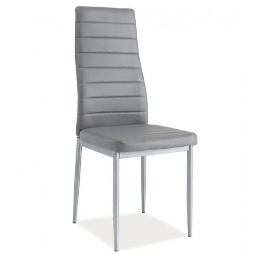 Стілець H-261 bis alu Сірий екошкіра Signal