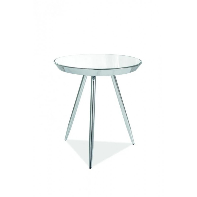 Журнальний стіл Bora C 41х41 Дзеркало / Хром Signal