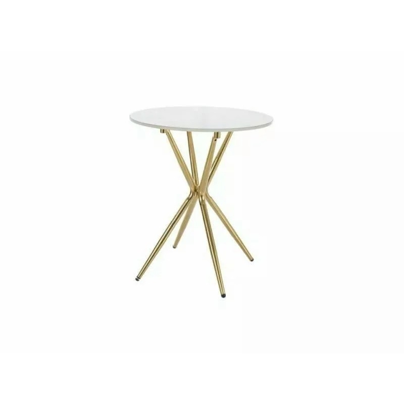 Журнальний столик AZALIA Керамічний Білий / Золотий Діаметр 50 AZALIABZLFI50 Signal