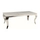 Журнальний столик PRINCE A CERAMIC білий CALACATTA/хром 120*60 PRINCEACBCH120 Signal