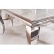 Журнальний столик PRINCE A CERAMIC білий CALACATTA/хром 120*60 PRINCEACBCH120 Signal