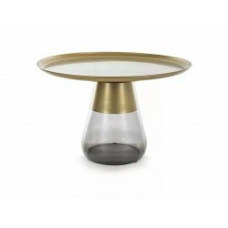 Журнальний столик TIFFANY B Діаметр 70 Золотий / Чорний TIFFANYBZLCFI70 Signal
