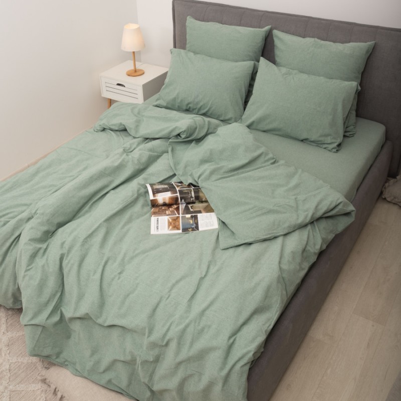 Комплект постільної білизни Viluta Двоспальний Варена бавовна Wash 49