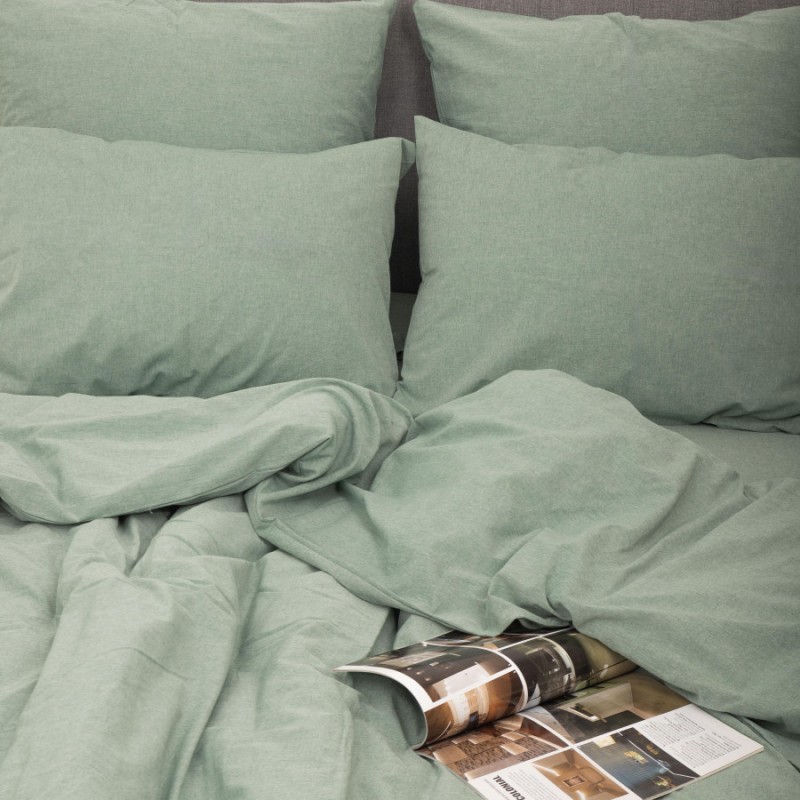 Комплект постільної білизни Viluta Двоспальний Варена бавовна Wash 49