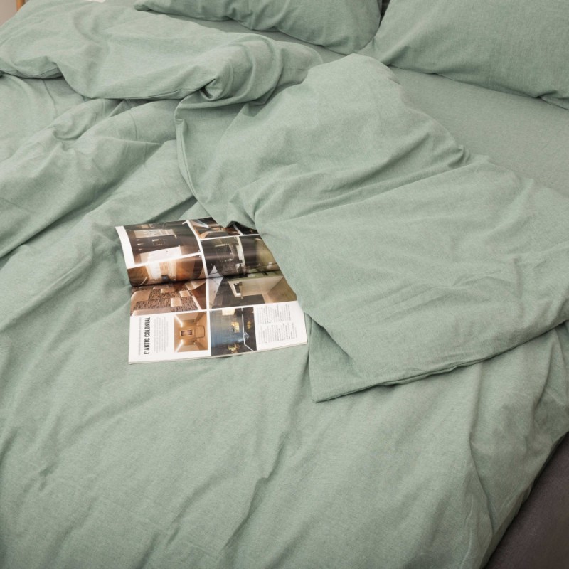 Комплект постільної білизни Viluta Двоспальний Варена бавовна Wash 49