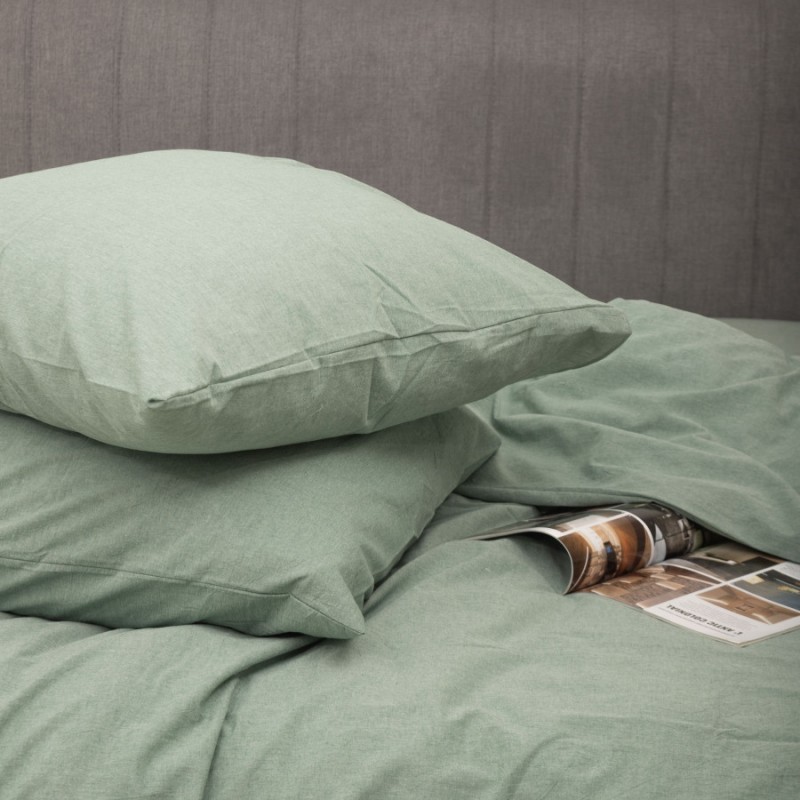 Комплект постільної білизни Viluta Двоспальний Варена бавовна Wash 49