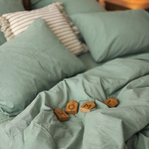 Комплект постільної білизни Viluta Євро Варена бавовна Wash 34