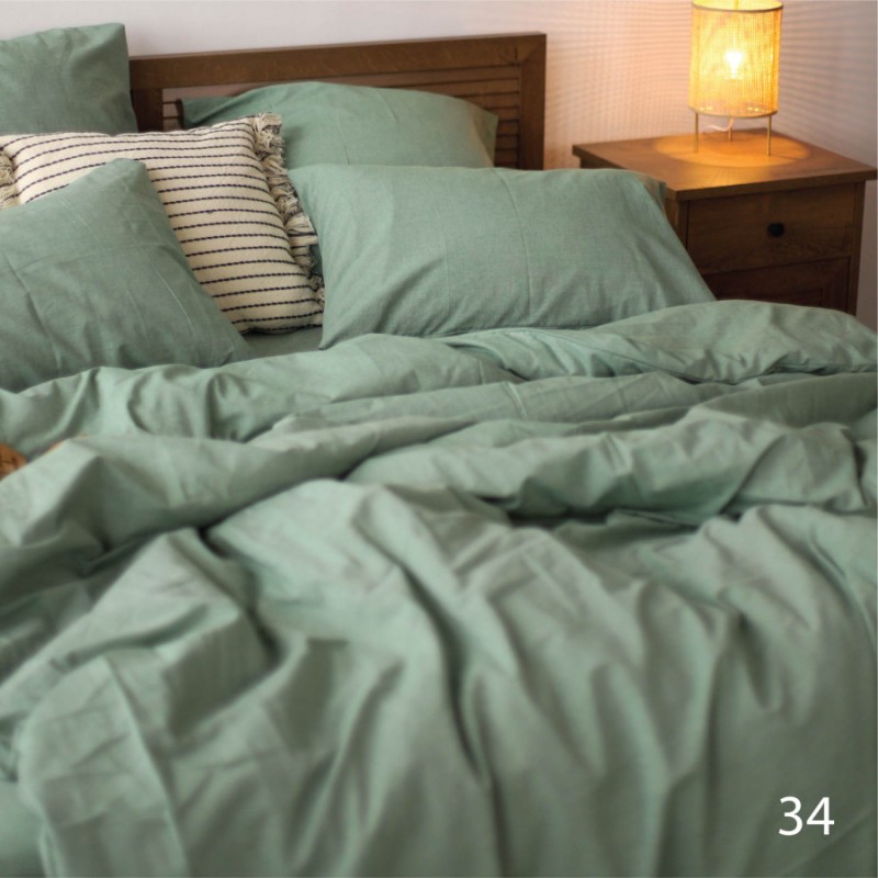 Комплект постільної білизни Viluta Євро Варена бавовна Wash 34