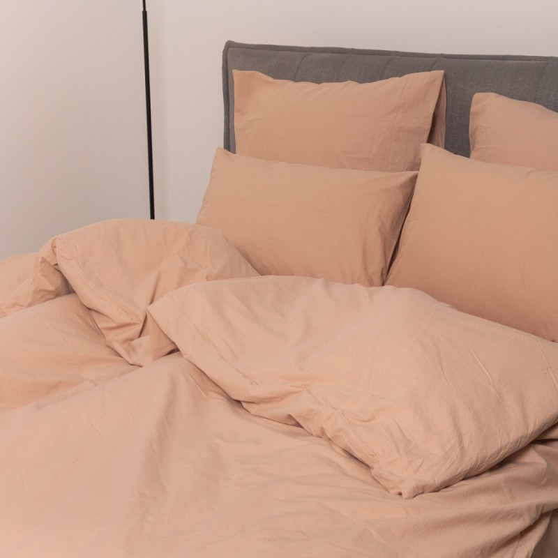 Комплект постільної білизни Viluta Євро Варена бавовна Wash 46