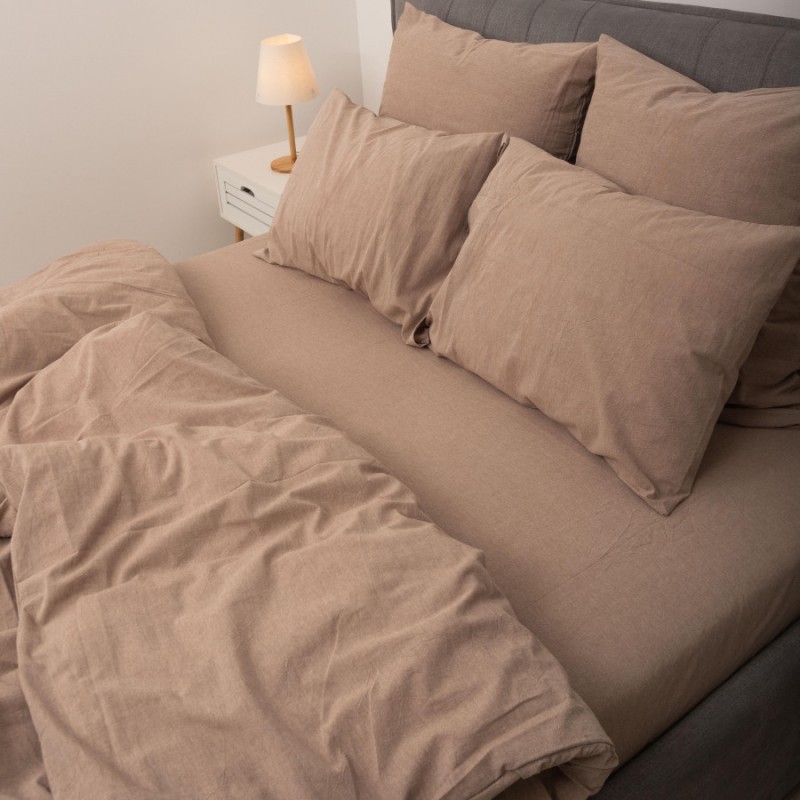 Комплект постільної білизни Viluta Євро Варена бавовна Wash 50