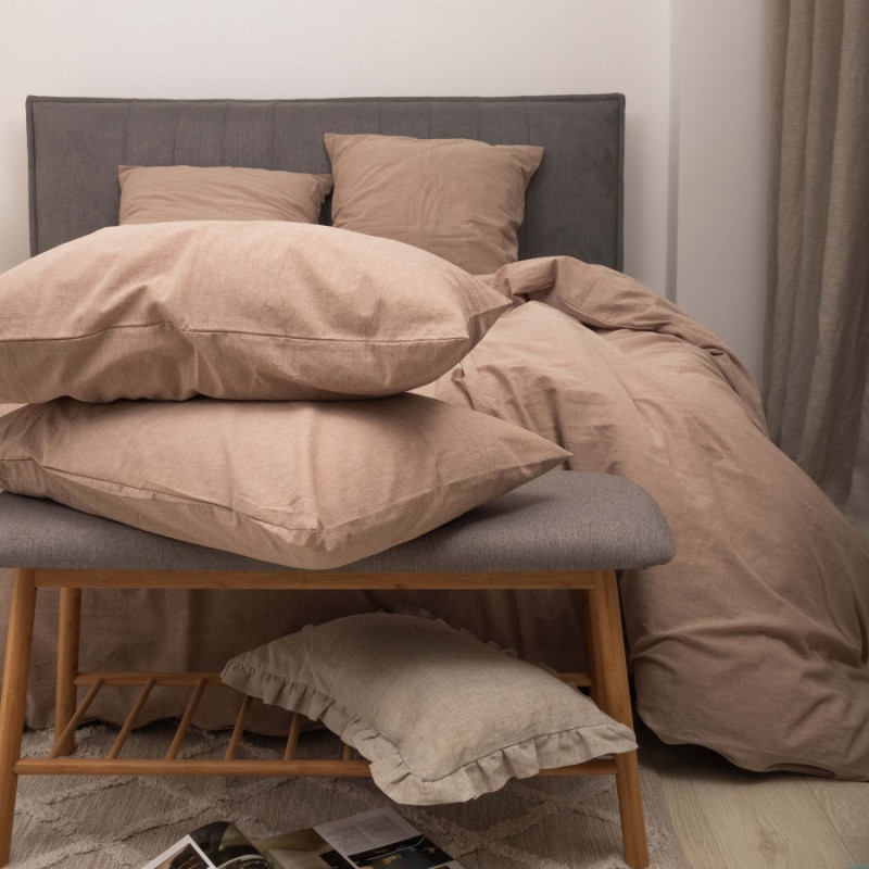 Комплект постільної білизни Viluta Євро Варена бавовна Wash 50