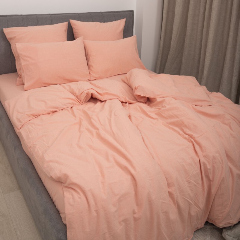 Комплект постільної білизни Viluta Євро Варена бавовна Wash 51