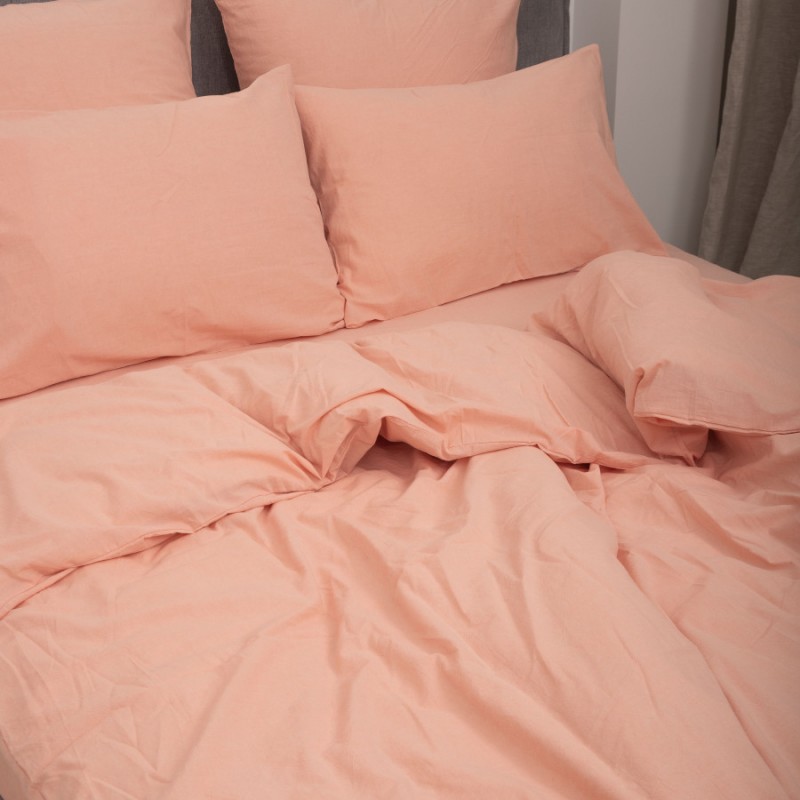 Комплект постільної білизни Viluta Євро Варена бавовна Wash 51