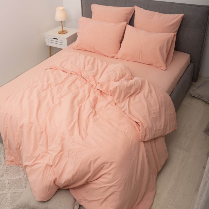 Комплект постільної білизни Viluta Євро Варена бавовна Wash 51