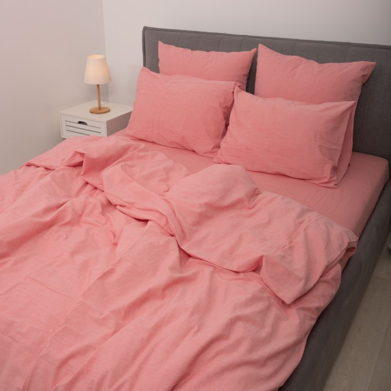 Комплект постільної білизни Viluta Євро Варена бавовна Wash 58