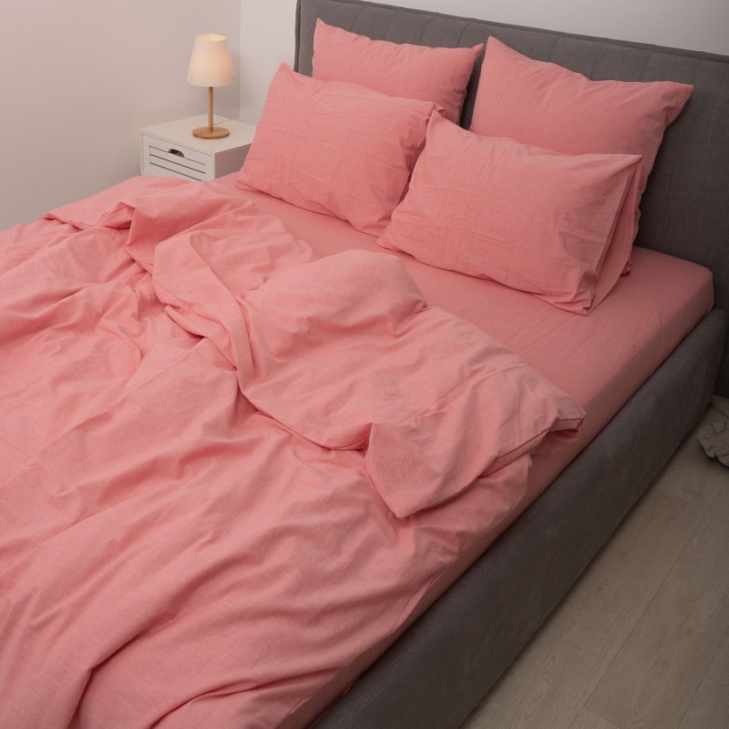 Комплект постільної білизни Viluta Євро Варена бавовна Wash 58